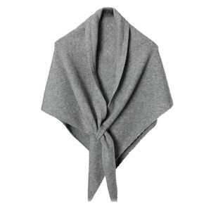 5342 Shawl And Wrap For Women Woolen Large Triangle Scarf Warm Soft Knitted